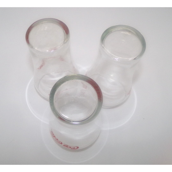 Vintage Coca-Cola Coke Soda Fountain Glass Red Double SIded Logo Red Letter Coke - Picture 14 of 16